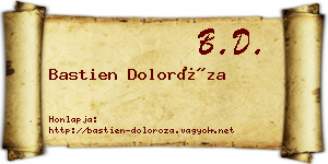 Bastien Doloróza névjegykártya